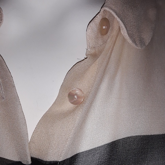 Equipment Sophie Striped Silk-Chiffon Shirt - Picture 4 of 5